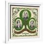 The Three Martyrs Executed at Manchester, England: God Save Ireland, Published C.1893-null-Framed Giclee Print