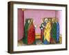 The Three Marys Announce to the Disciples That Jesus Has Risen. Codex of Predis (1476). Italy-null-Framed Giclee Print