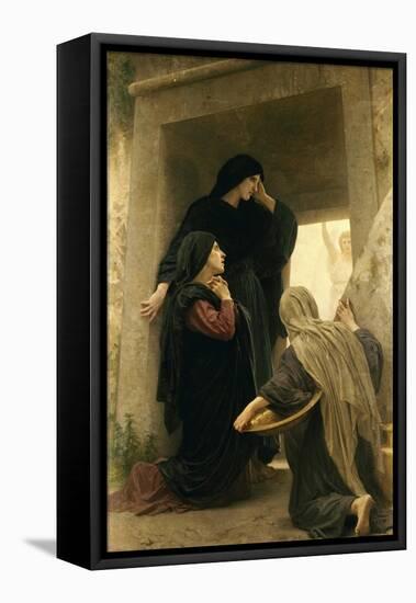 The Three Marys at the Tomb-William Adolphe Bouguereau-Framed Stretched Canvas