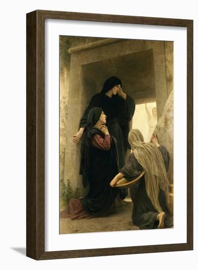 The Three Marys at the Tomb-William Adolphe Bouguereau-Framed Giclee Print