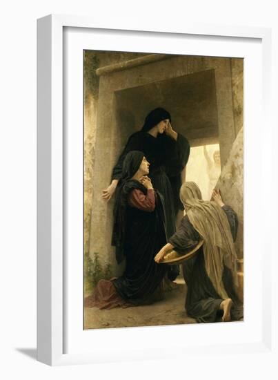 The Three Marys at the Tomb-William Adolphe Bouguereau-Framed Giclee Print