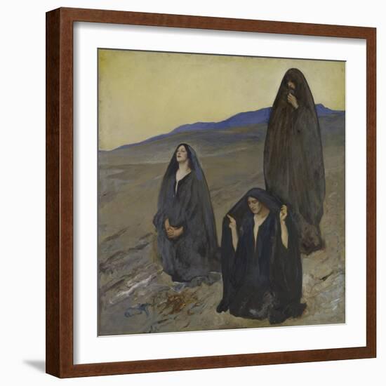 The Three Marys, c.1905-10-Edwin Austin Abbey-Framed Giclee Print