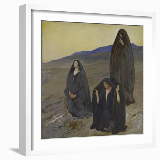 The Three Marys, c.1905-10-Edwin Austin Abbey-Framed Giclee Print