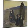 The Three Marys, c.1905-10-Edwin Austin Abbey-Mounted Giclee Print