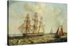 The Three-Masted Barque 'Halcyon' of Hull, 1832-Thomas A. Binks-Stretched Canvas