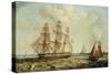 The Three-Masted Barque 'Halcyon' of Hull, 1832-Thomas A. Binks-Stretched Canvas