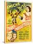 The Three Musketeers, the Ritz Brothers, Don Ameche, Gloria Stuart, Pauline Moore, 1939-null-Stretched Canvas