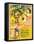 The Three Musketeers, the Ritz Brothers, Don Ameche, Gloria Stuart, Pauline Moore, 1939-null-Framed Stretched Canvas