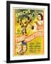 The Three Musketeers, the Ritz Brothers, Don Ameche, Gloria Stuart, Pauline Moore, 1939-null-Framed Photo