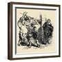 'The Three Musketeers'-John Gilbert-Framed Giclee Print