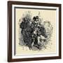 'The Three Musketeers'-John Gilbert-Framed Giclee Print