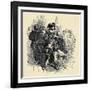 'The Three Musketeers'-John Gilbert-Framed Giclee Print