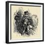 'The Three Musketeers'-John Gilbert-Framed Giclee Print