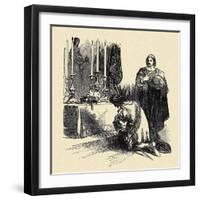 'The Three Musketeers'-John Gilbert-Framed Giclee Print