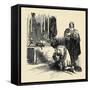 'The Three Musketeers'-John Gilbert-Framed Stretched Canvas