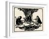 The Three Norns, from Götterdämmerung by Wagner-Arthur Rackham-Framed Giclee Print