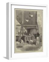 The Three Occupants of the Turret of HMS Glatton When Fired At-null-Framed Giclee Print