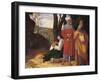 The Three Philosophers-Luca Della Robbia-Framed Giclee Print