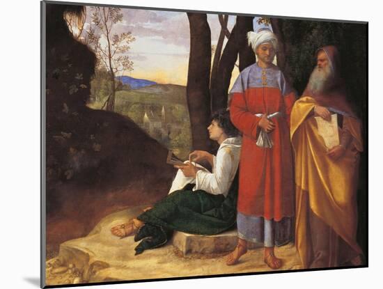 The Three Philosophers-Luca Della Robbia-Mounted Giclee Print