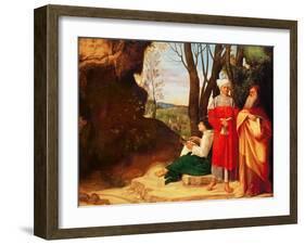 The Three Philosophers-Giorgione-Framed Giclee Print