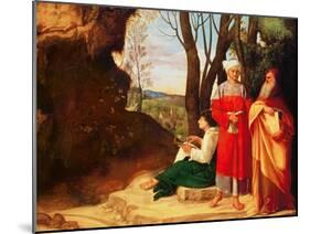 The Three Philosophers-Giorgione-Mounted Giclee Print