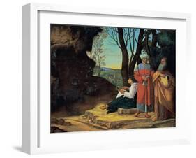 The Three Philosophers-Giorgione da Castelfranco-Framed Giclee Print