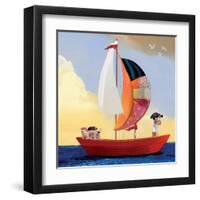 The Three Pigs-Nancy Tillman-Framed Art Print