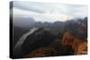 The Three Rondavels Lookout, Blyde River Canyon Nature Reserve, Mpumalanga, South Africa, Africa-Christian Kober-Stretched Canvas