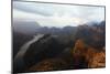 The Three Rondavels Lookout, Blyde River Canyon Nature Reserve, Mpumalanga, South Africa, Africa-Christian Kober-Mounted Photographic Print