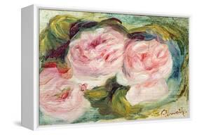 The Three Roses-Pierre-Auguste Renoir-Framed Stretched Canvas