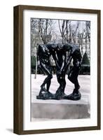 The Three Shades, 1881-Auguste Rodin-Framed Giclee Print