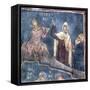 The Three Shepherds, Detail from the Nativity-null-Framed Stretched Canvas