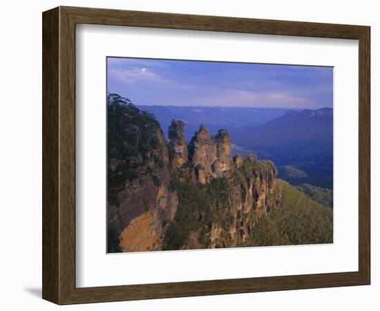 The Three Sisters, Blue Mountains, New South Wales, Australia-Hans Peter Merten-Framed Photographic Print