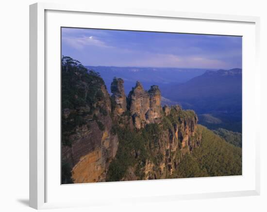 The Three Sisters, Blue Mountains, New South Wales, Australia-Hans Peter Merten-Framed Photographic Print