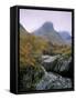 The Three Sisters, Glencoe, Highland Region, Scotland, United Kingdom-Roy Rainford-Framed Stretched Canvas