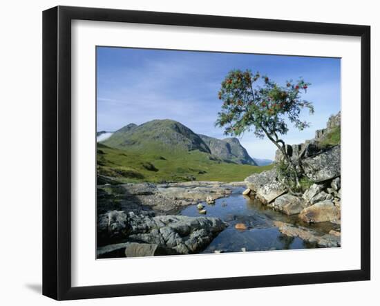 The Three Sisters of Glencoe, Highland Region, Scotland, United Kingdom-Kathy Collins-Framed Photographic Print