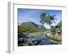 The Three Sisters of Glencoe, Highland Region, Scotland, United Kingdom-Kathy Collins-Framed Photographic Print