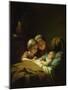 The Three Sisters-Johann Georg Meyer von Bremen-Mounted Giclee Print