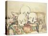 The Three Skulls, 1902-06-Paul Cezanne-Stretched Canvas