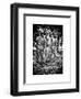 "The Three Soldiers" Bronze by Frederik Hart at the Vietnam Memorial, Washington D.C, White Frame-Philippe Hugonnard-Framed Art Print