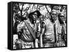 "The Three Soldiers" Bronze by Frederik Hart at the Vietnam Memorial, Washington D.C-Philippe Hugonnard-Framed Stretched Canvas