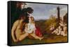 The Three Stages of Life-Titian (Tiziano Vecelli)-Framed Stretched Canvas