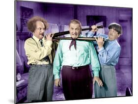 The Three Stooges: A Double Header!-null-Mounted Photo