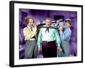 The Three Stooges: A Double Header!-null-Framed Photo