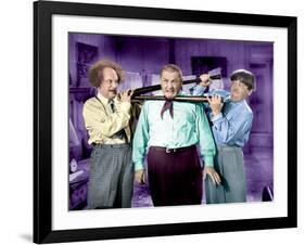 The Three Stooges: A Double Header!-null-Framed Photo