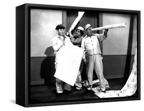 The Three Stooges: Always Hire the Experts!-null-Framed Stretched Canvas