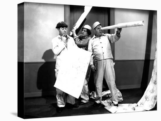 The Three Stooges: Always Hire the Experts!-null-Stretched Canvas