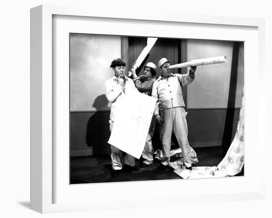 The Three Stooges: Always Hire the Experts!-null-Framed Photo