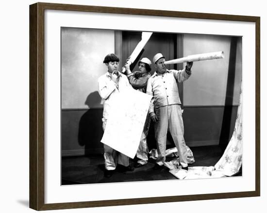 The Three Stooges: Always Hire the Experts!-null-Framed Photo