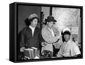 The Three Stooges: Blame it on Moe-null-Framed Stretched Canvas